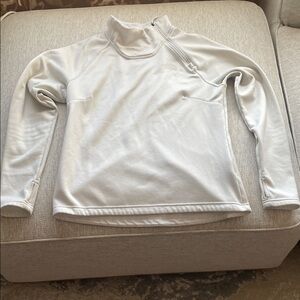 North Face Light beige Quarter-Zip Pullover